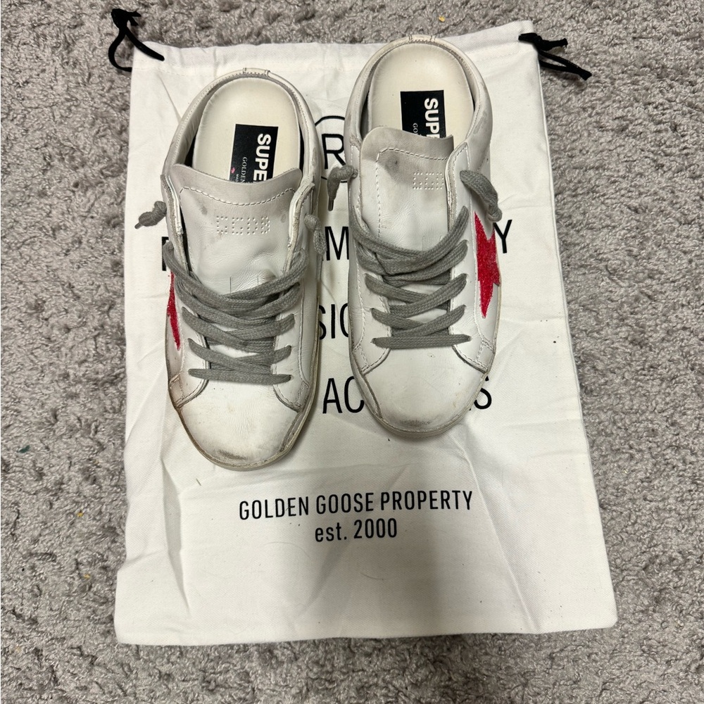 Golden Goose Super-Star Sabot Mules size 36